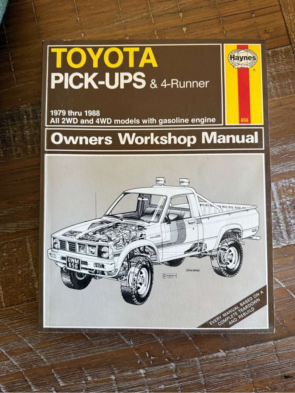 Haynes Toyota Pick-ups & 4Runner ('79 thru '88) Owners Workshop Manual